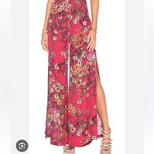 WAYF High Waisted Slit Pants